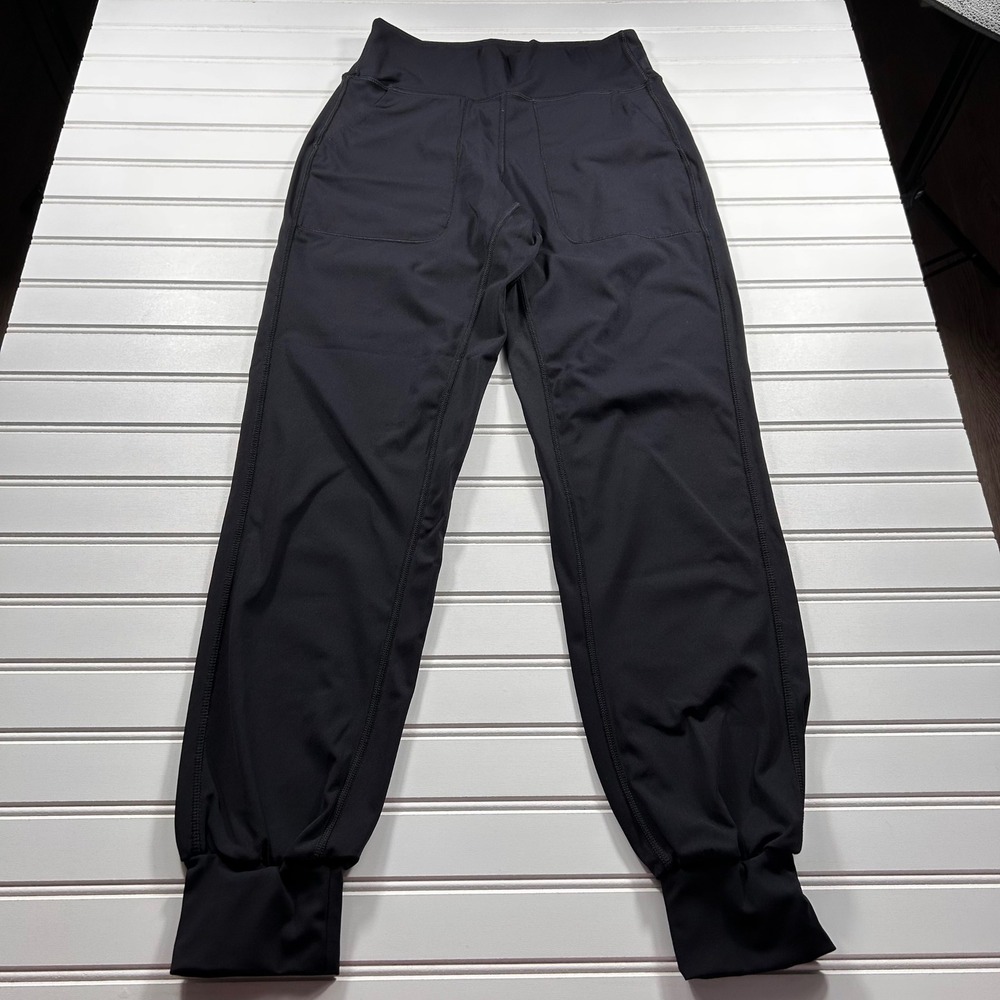 Lululemon Align High-Rise Jogger Pants Womens 4 Black Nulu Pockets Yoga Gym Xfit